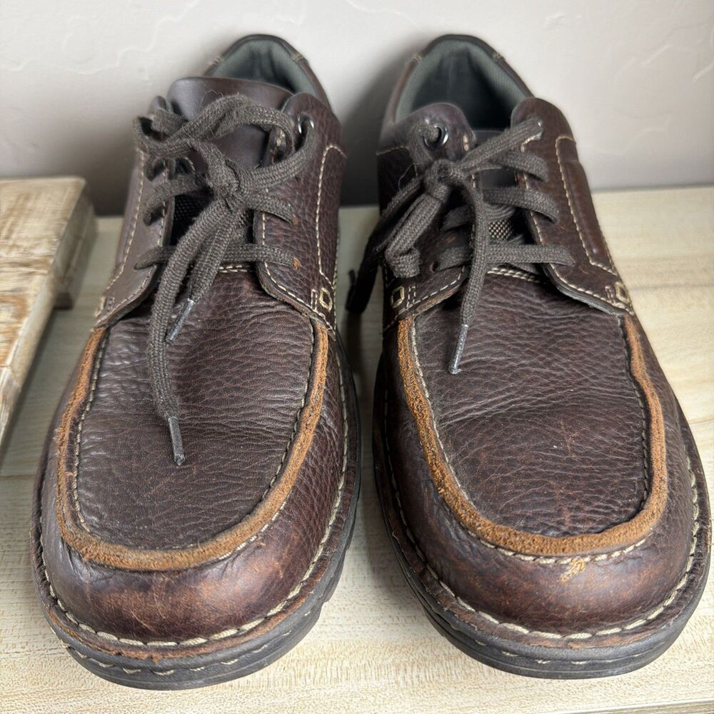 Clarks Collection Men’s Brown Leather Oxfords Size 11M